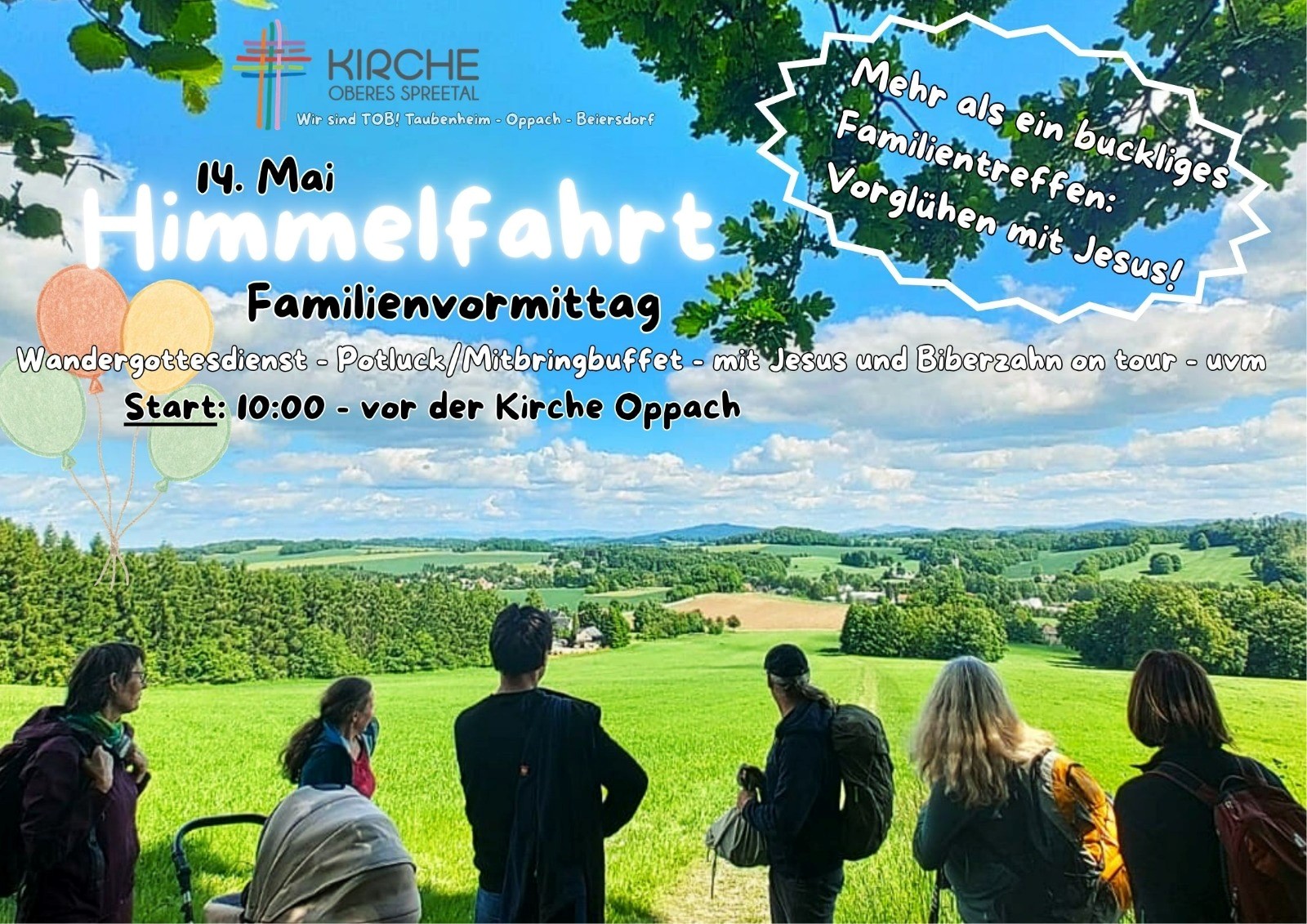 Headerbild zur Seite: Die Kirche „Oberes Spreetal“ Informiert