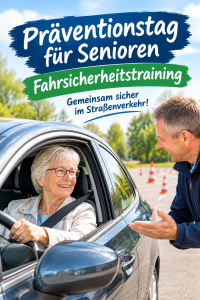 Beitragsbild zu Fahrsicherheitstraining für Senioren am 17.10.2026